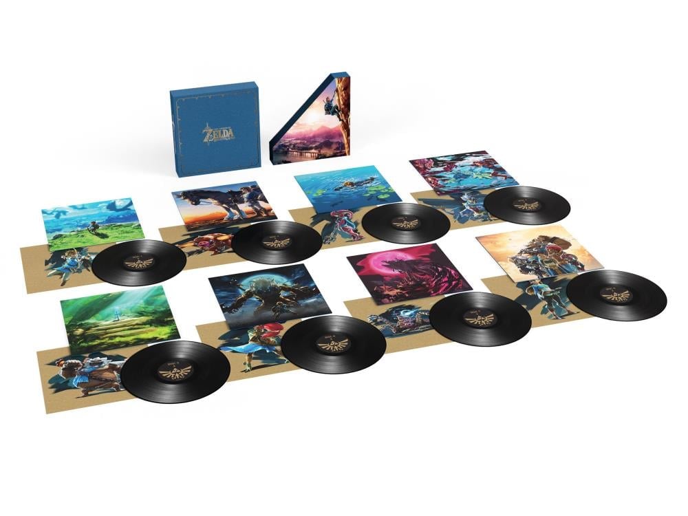 The Legend of Zelda: Breath of the Wild Original Video Game Soundtrack Deluxe Vinyl 8XLP Boxset Gallery Image 5