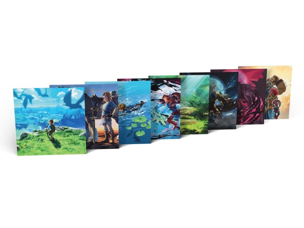 The Legend of Zelda: Breath of the Wild Original Video Game Soundtrack Deluxe Vinyl 8XLP Boxset Gallery Image 4