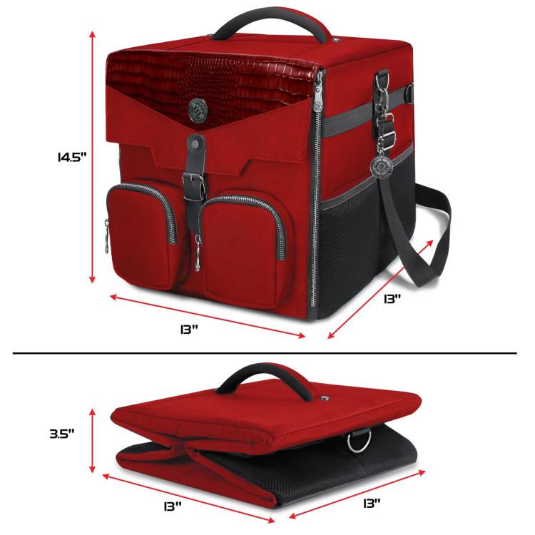 ENHANCE Collector's Edition Board Game Shoulder Bag (Dragon Red) Gallery Image 4