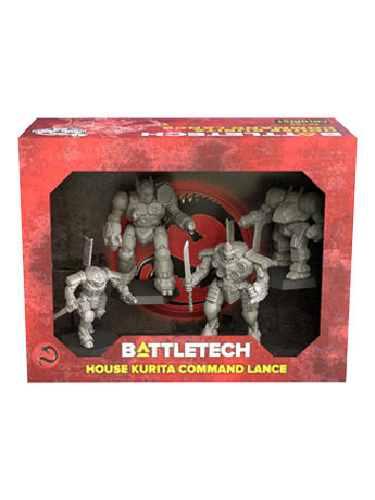 BattleTech: House Kurita Command Lance Miniature ForcePack Gallery Image 2