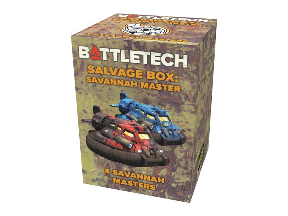 BattleTech: Salvage Box Savannah Master Display of 9 Boxes Gallery Image 1