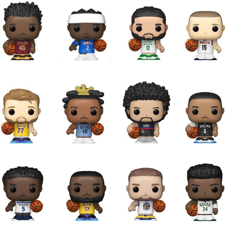 NBA Mystery Bitty Pop! Box of 24 Random Figures Gallery Image 3