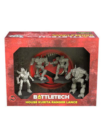 BattleTech: House Kurita Ranger Lance Miniature ForcePack Gallery Image 2