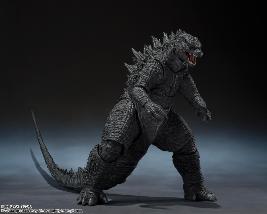 Godzilla (2014) S.H.MonsterArts Godzilla (Movie Graphic Plus) Action Figure Gallery Image 4