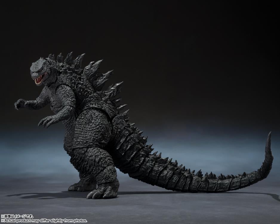 Godzilla (2014) S.H.MonsterArts Godzilla (Movie Graphic Plus) Action Figure Gallery Image 7