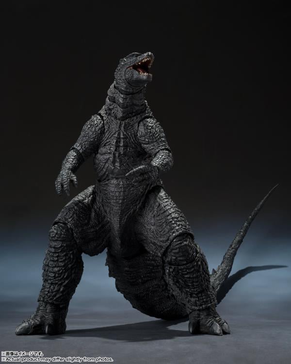 Godzilla (2014) S.H.MonsterArts Godzilla (Movie Graphic Plus) Action Figure Gallery Image 5