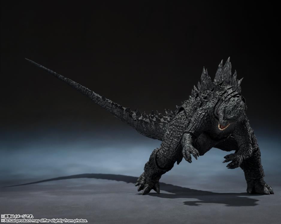 Godzilla (2014) S.H.MonsterArts Godzilla (Movie Graphic Plus) Action Figure Gallery Image 6