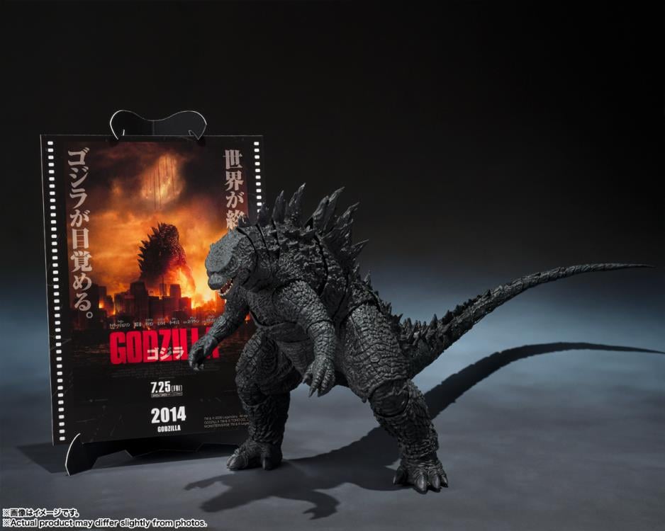 Godzilla (2014) S.H.MonsterArts Godzilla (Movie Graphic Plus) Action Figure Gallery Image 3