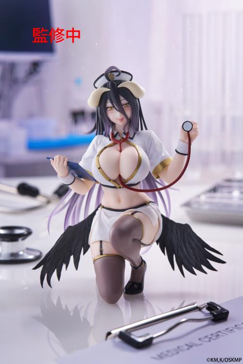 Overlord Desktop Cute Albedo (Nurse Ver.) Figure Gallery Image 3
