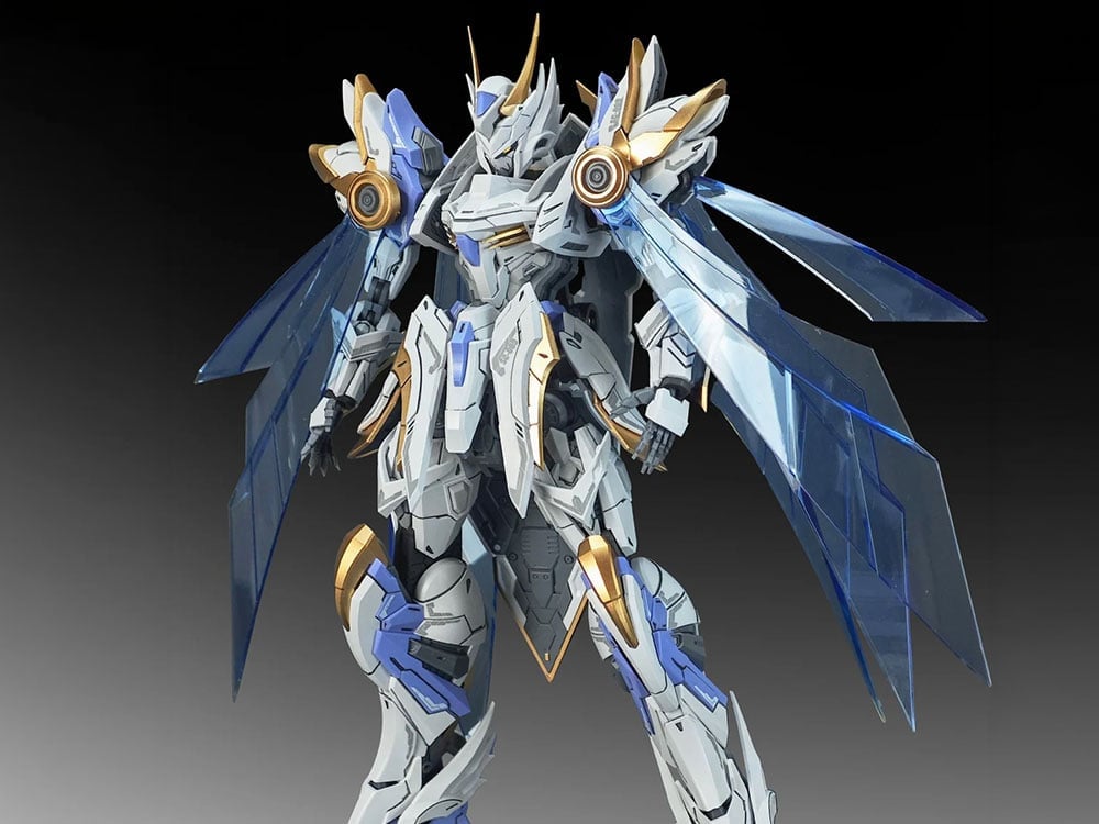 The Round Table Knights SC-009 Divine Invoker-Percival (Deluxe Ver.) 1/144 Scale Model Kit Gallery Image 1