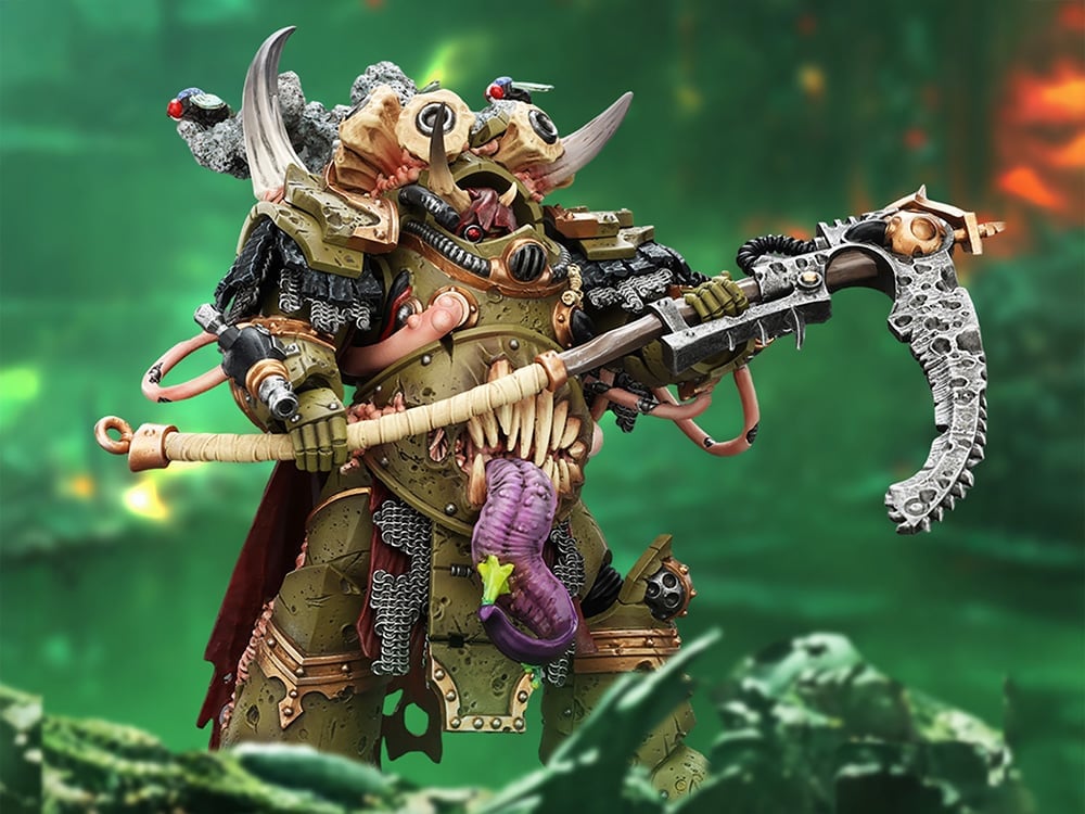 T*s様 GRIM :雄呂血&荒神→仏レーベル(Athanor)10インチ Warhammer 40,000 Death Guard Deathshroud Terminator Champion with