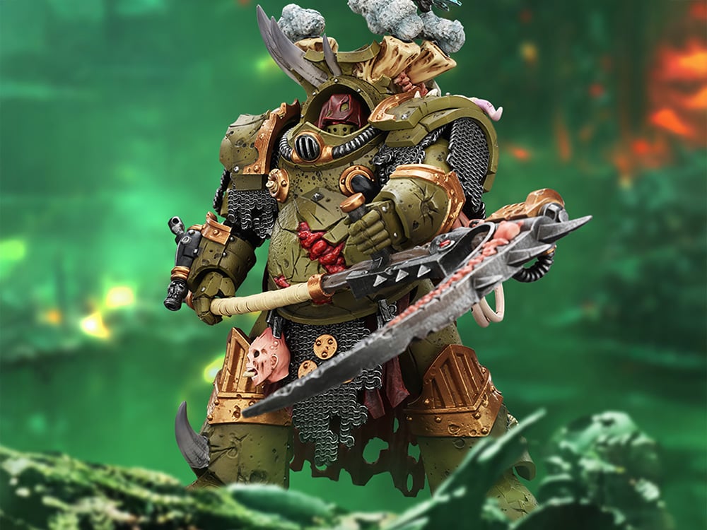 Warhammer 40,000 Death Guard Deathshroud Terminator (Ver. 1) with