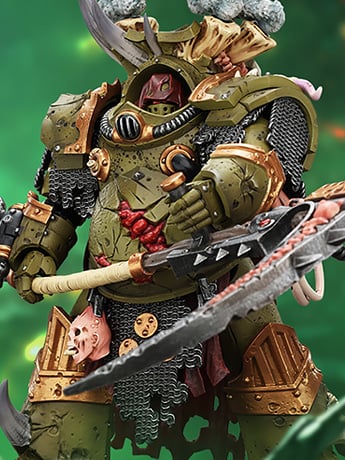 Warhammer 40,000 Death Guard Deathshroud Terminator (Ver. 1) with