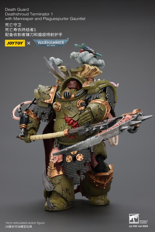 Warhammer 40,000 Death Guard Deathshroud Terminator (Ver. 1) with