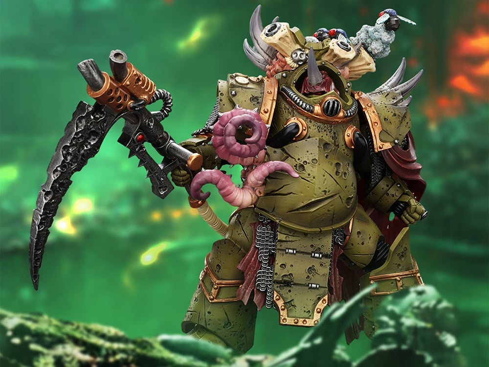 T*s様 GRIM :雄呂血&荒神→仏レーベル(Athanor)10インチ Warhammer 40,000 Death Guard Deathshroud Terminator (Ver. 2) with