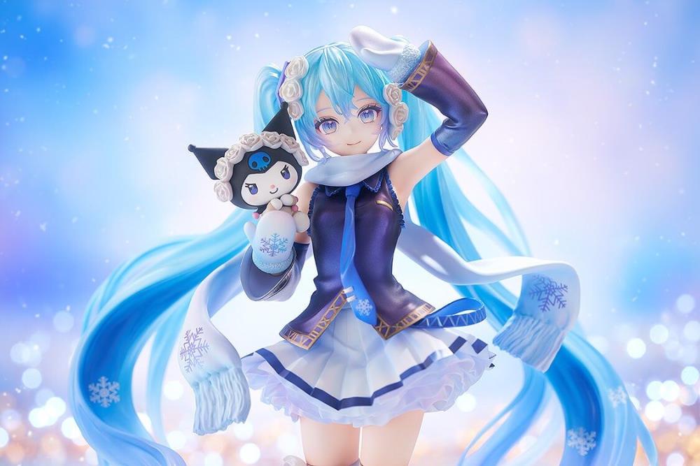 Vocaloid Snow Miku x Kuromi 1/7 Scale Figure Gallery Image 7