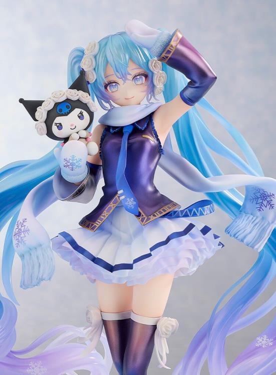 その他 mikumiku Vocaloid Snow Miku x Kuromi 1/7 Scale Figure