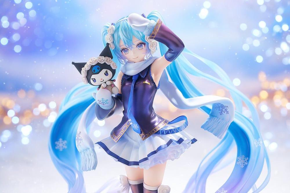 Vocaloid Snow Miku x Kuromi 1/7 Scale Figure Gallery Image 6