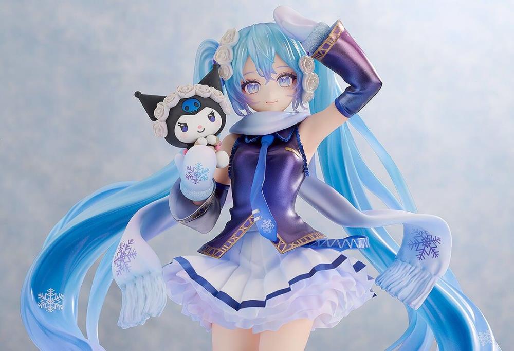 Vocaloid Snow Miku x Kuromi 1/7 Scale Figure Gallery Image 12