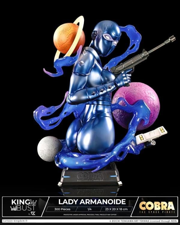 Cobra the Space Pirate King Bust Lady Armaroid 1/4 Scale Limited