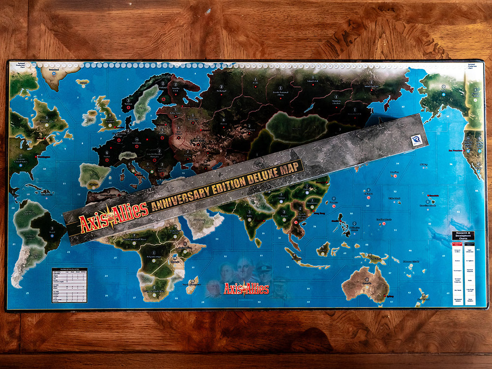 Axis & Allies: Anniversary Edition Deluxe Map
