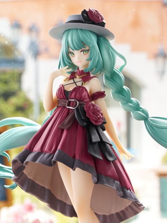 Vocaloid Trio-Try-iT Hatsune Miku (Outing Dress Red Color Ver.) Figure Gallery Image 2