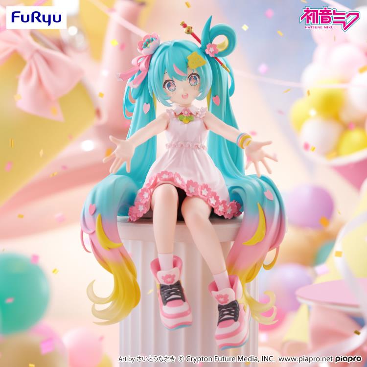 Vocaloid Hatsune Miku (10th Anniversary) Noodle Stopper Figure Gallery Image 3