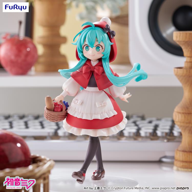Vocaloid Desktop Fairy Hatsune Miku (Little Red Riding Hood Ver.) Figure Gallery Image 3