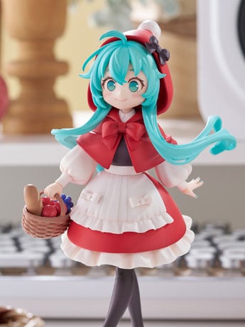 Vocaloid Desktop Fairy Hatsune Miku (Little Red Riding Hood Ver.) Figure Gallery Image 2