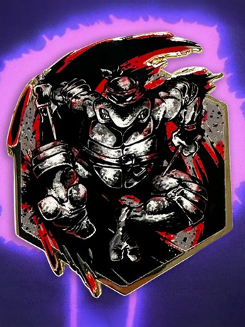 Teenage Mutant Ninja Turtles Painterly Series Raphael (Mirage Comics) NYCC 2025 Exclusive Pin Gallery Image 2