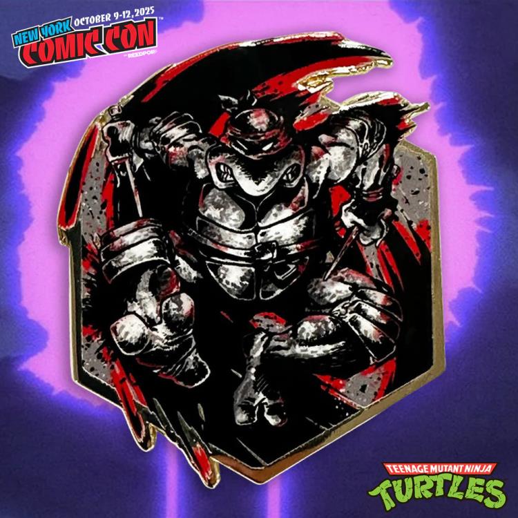 Teenage Mutant Ninja Turtles Painterly Series Raphael (Mirage Comics) NYCC 2025 Exclusive Pin Gallery Image 3