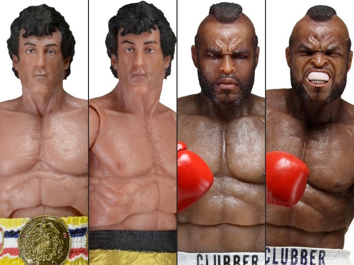 Rocky 40th Anniversary Series 01 Set of 4 Figures Gallery Image 1