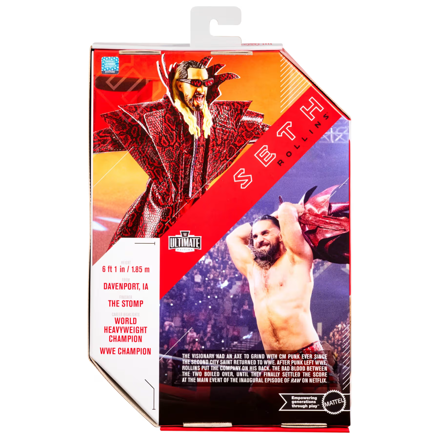 WWE Ultimate Edition 30 Seth Rollins Action Figure Gallery Image 8