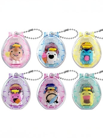 Tamagotchi Collectibles Angel Snack Time Random Keychain Gallery Image 2