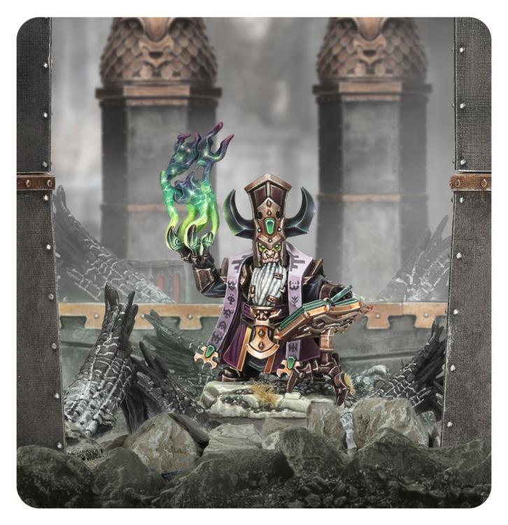 Warhammer Age of Sigmar Helsmiths of Hashut Daemonsmith Miniature Gallery Image 7
