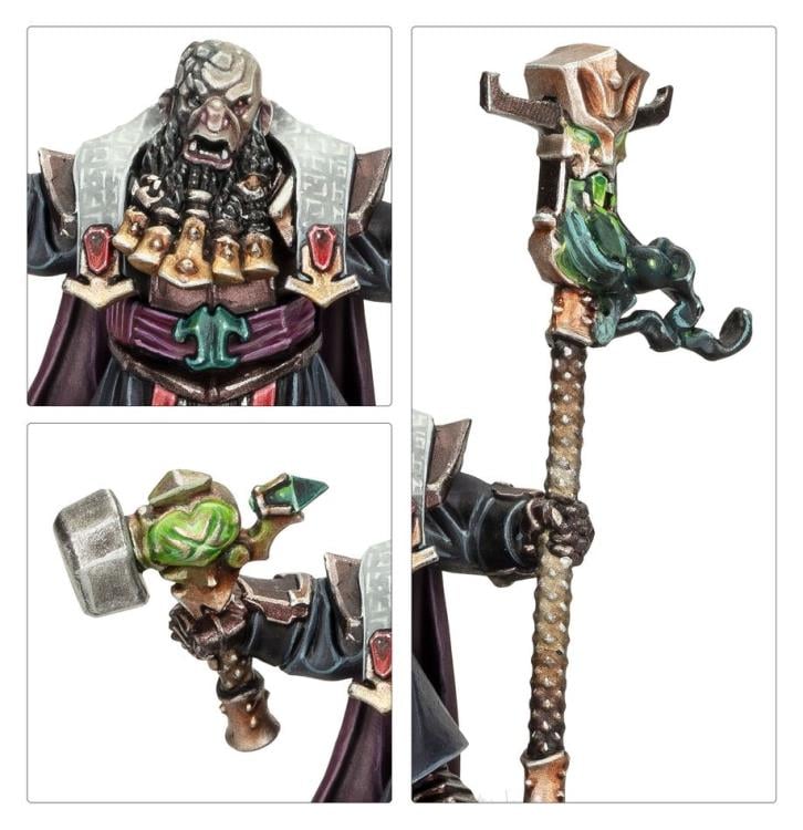 Warhammer Age of Sigmar Helsmiths of Hashut Daemonsmith Miniature Gallery Image 6