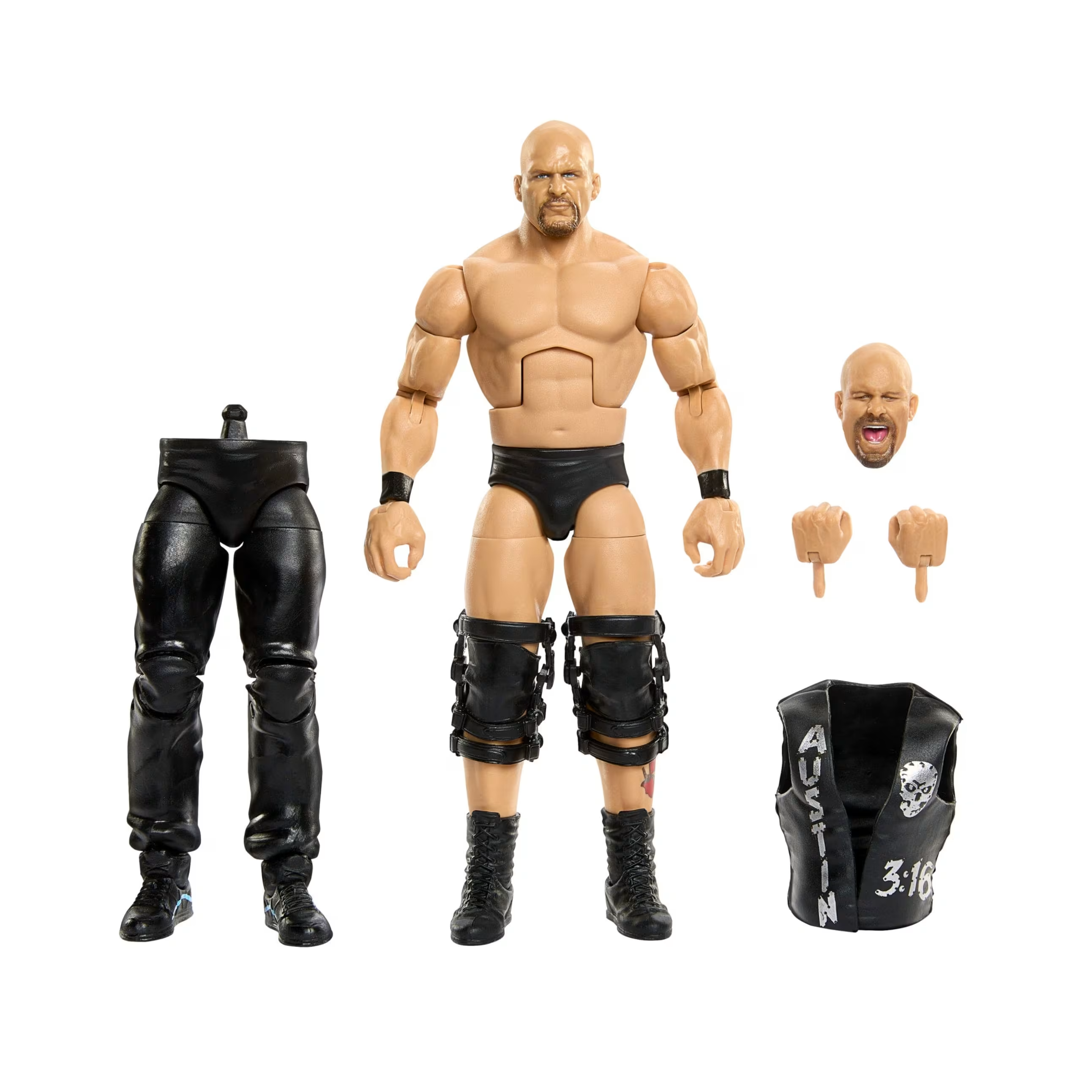 WWE Elite Collection SummerSlam Stone Cold Steve Austin Action Figure Gallery Image 6