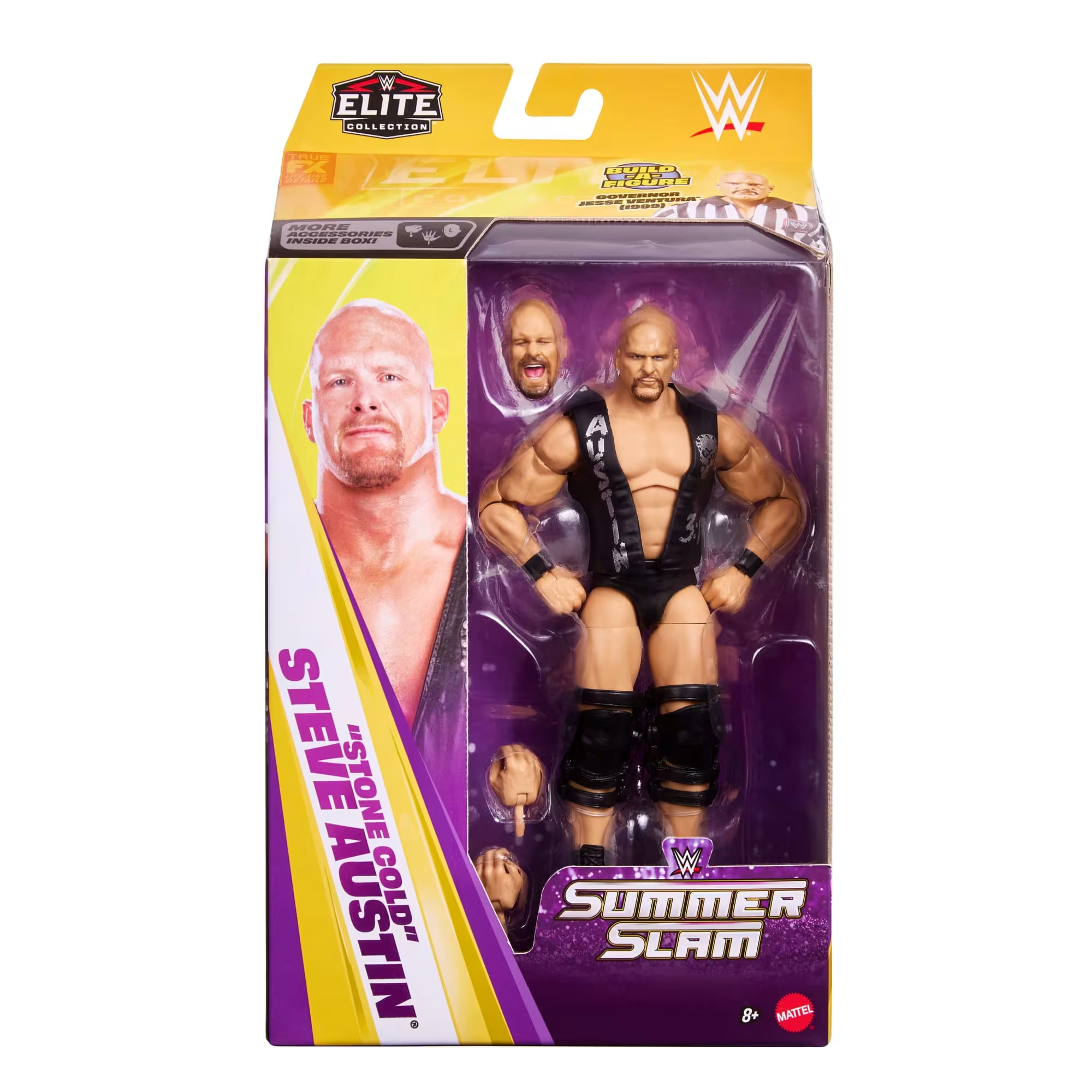 WWE Elite Collection SummerSlam Stone Cold Steve Austin Action Figure Gallery Image 7
