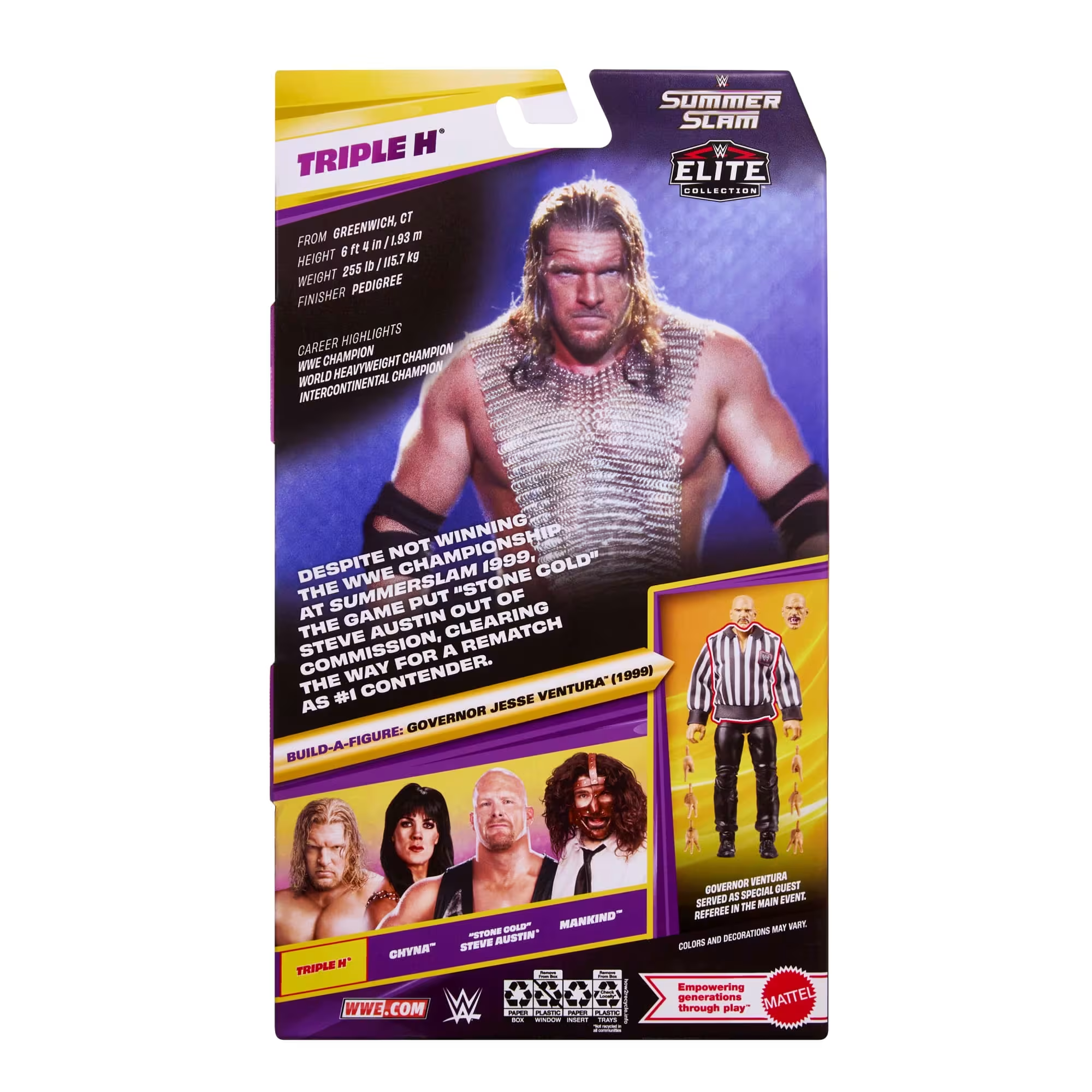 WWE Elite Collection SummerSlam Triple H Action Figure