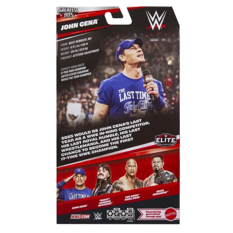 WWE Elite Collection Series Greatest Hits John Cena Action Figure Gallery Image 9