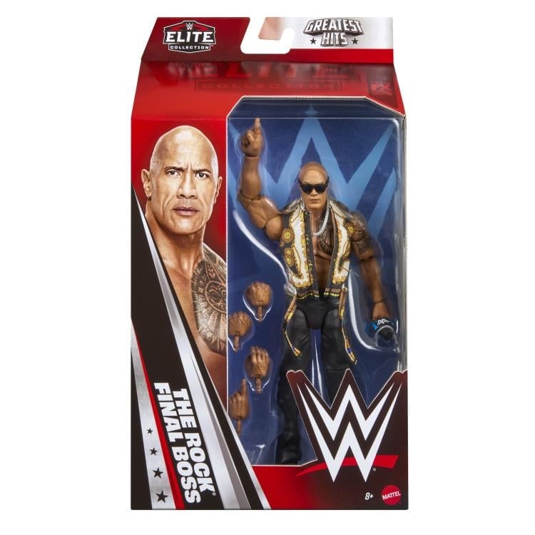 WWE Elite Collection Series Greatest Hits The Rock Action Figure Gallery Image 8