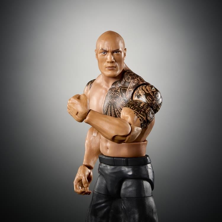 WWE Elite Collection Series Greatest Hits The Rock Action Figure Gallery Image 6