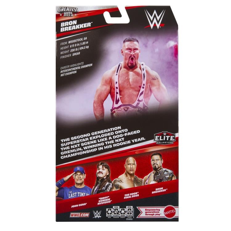 WWE Elite Collection Series Greatest Hits Bron Breakker Action Figure Gallery Image 9