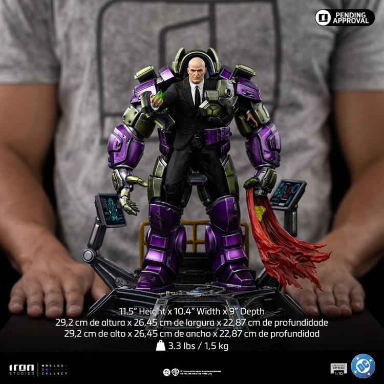 DC Comics Lex Luthor Unleashed 1/10 Deluxe Art Scale Statue