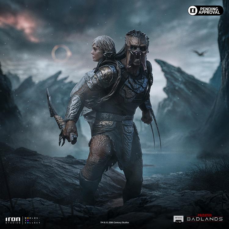 Predator: Badlands Predator Dek & Thia 1/10 Art Scale Statue Gallery Image 3