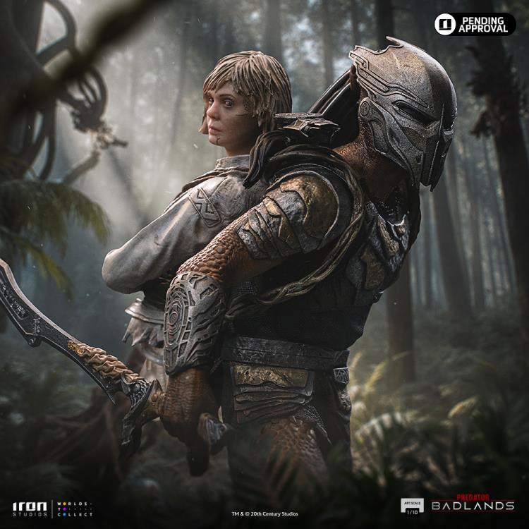 Predator: Badlands Predator Dek & Thia 1/10 Art Scale Statue Gallery Image 4