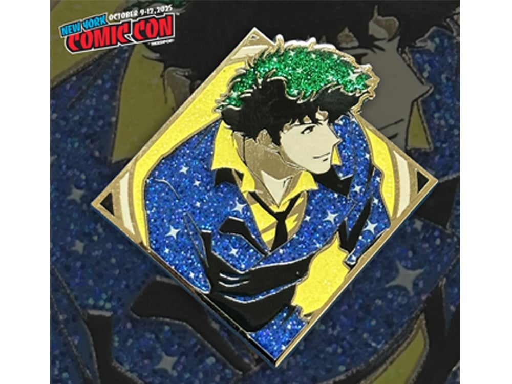 Cowboy Bepop Sparkle Series Spike Spiegel NYCC 2025 Exclusive Pin Gallery Image 1