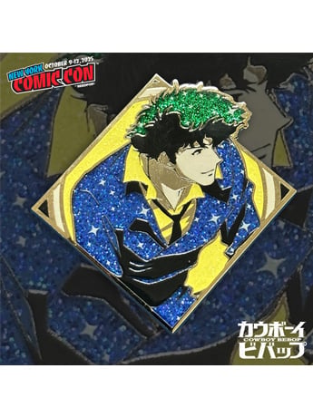 Cowboy Bepop Sparkle Series Spike Spiegel NYCC 2025 Exclusive Pin Gallery Image 2