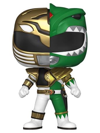 Mighty Morphin Power Rangers Pop! Television #1750 Green/White Ranger Limited Edition Exclusive Gallery Image 2