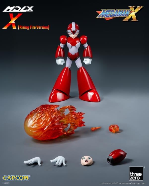 Mega Man X MDLX Mega Man (Rising Fire Edition) 1/12 Scale Action